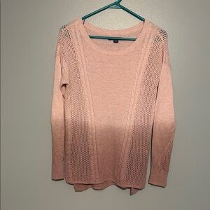 American Eagle Outfitters Pink Crew Neck Sweater